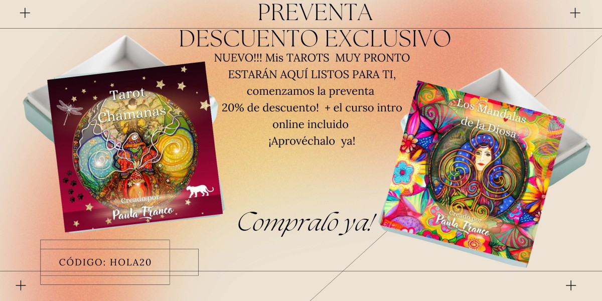 ✨ ¡Presentamos mis dos nuevos tarots! ✨
🔮 Tarot Chamanas: Un viaje iniciático hacia tu poder personal, a través de arquetipos femeninos y ancestrales que sanan, guían y revelan los misterios