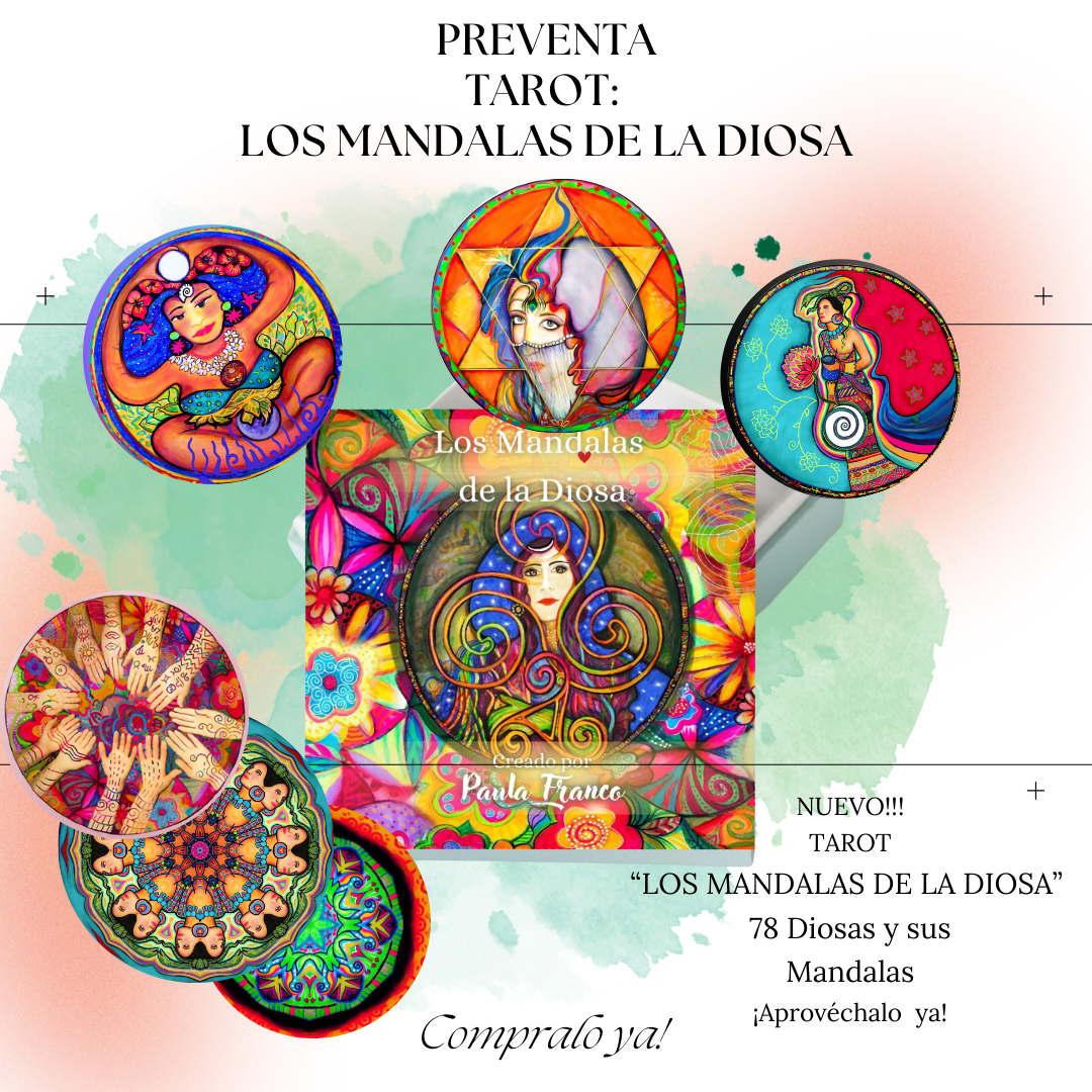 El arte visionario y chamánico de Los Mandalas de la Diosa
Crear Los Mandalas de la Diosa fue un proceso profundamente chamánico y visionario, donde el arte se convirtió en un acto de canalización y s