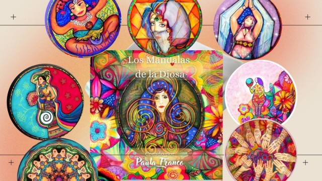 NUEVO TAROT! LOS MANDALAS DE LA DIOSA  CREADO POR  PAULA FRANCO