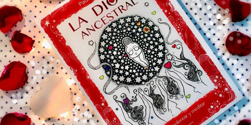 coloring book la diosa ancestral